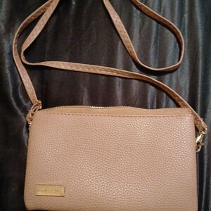 New Elegant Tan Simply Sputhern Crossbody Bag